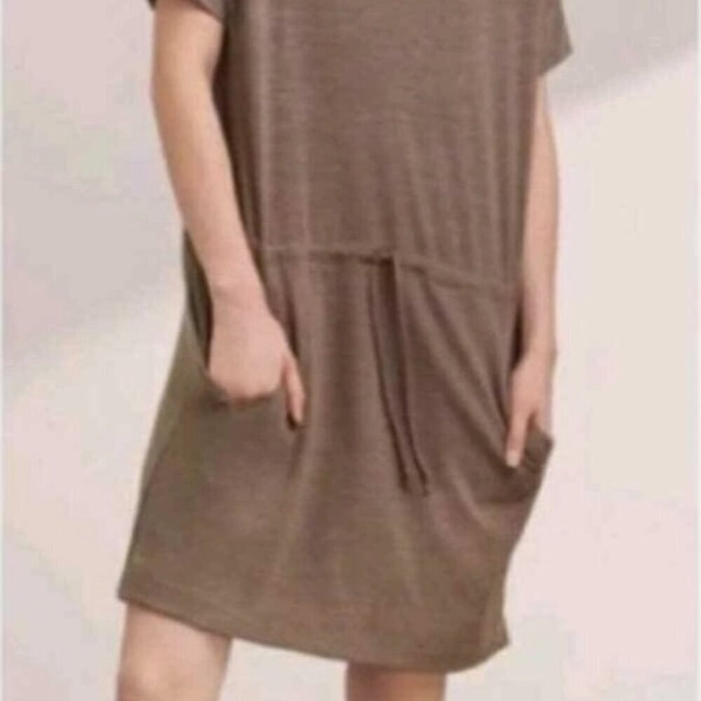 Wilfred Free Women's Florence Dress‎ Size S Short Sleeve Casual Pockets Travel